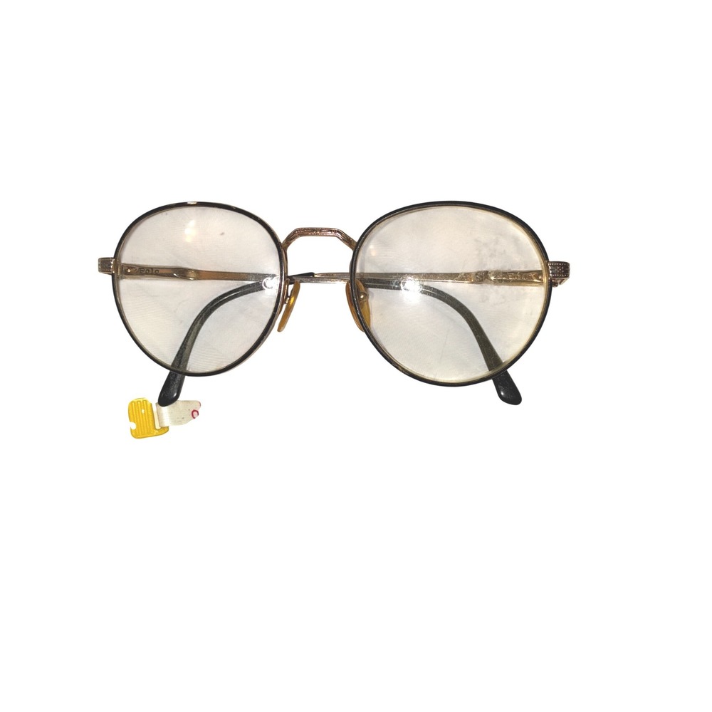 Vintage Polo Ralph Lauren Round P3 Eyeglasses Gold‎ Wire Frame READ